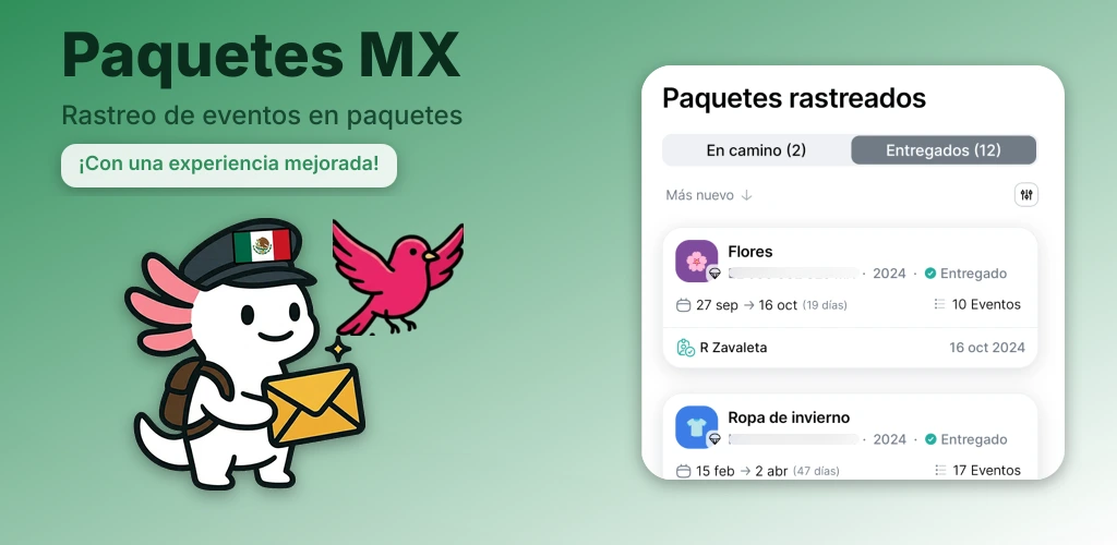 Mail Tracker – Gráfico de presentación